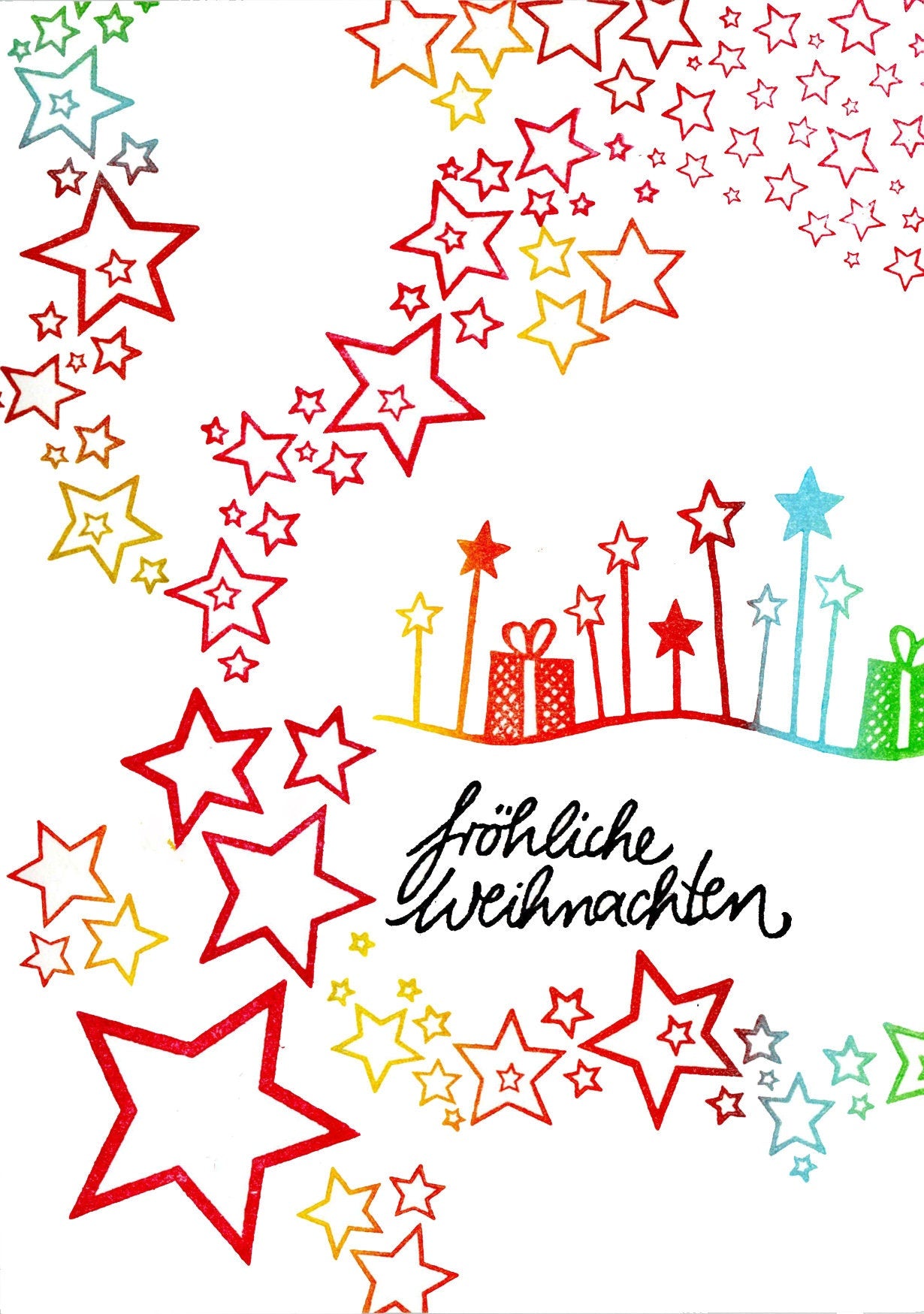 Stempel Sternenhimmel