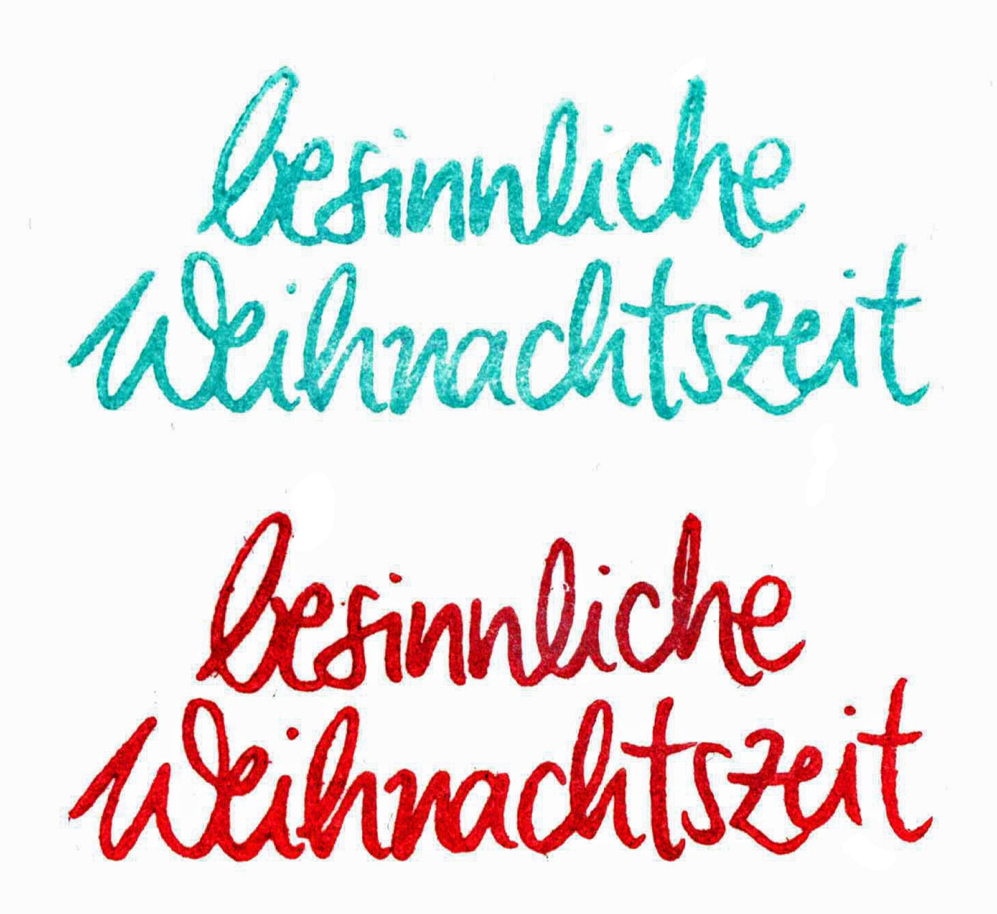 Stempel besinnliche Weihnachtszeit