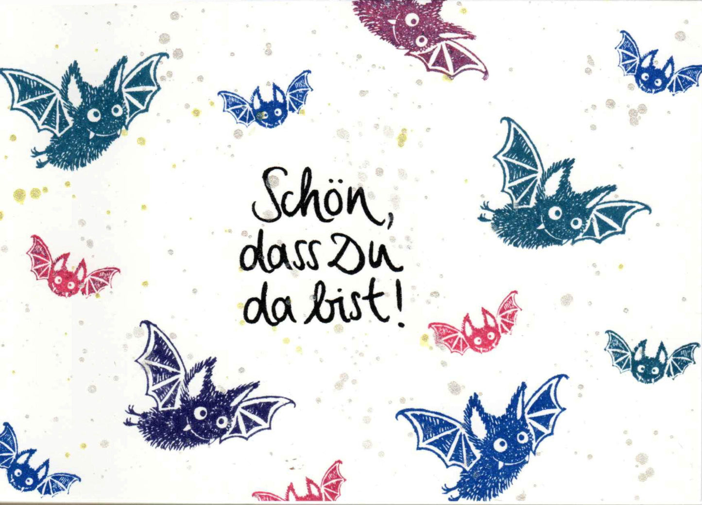Kegelstempel Spinnennetz, Spinne und Fledermaus Auswahl oder Set