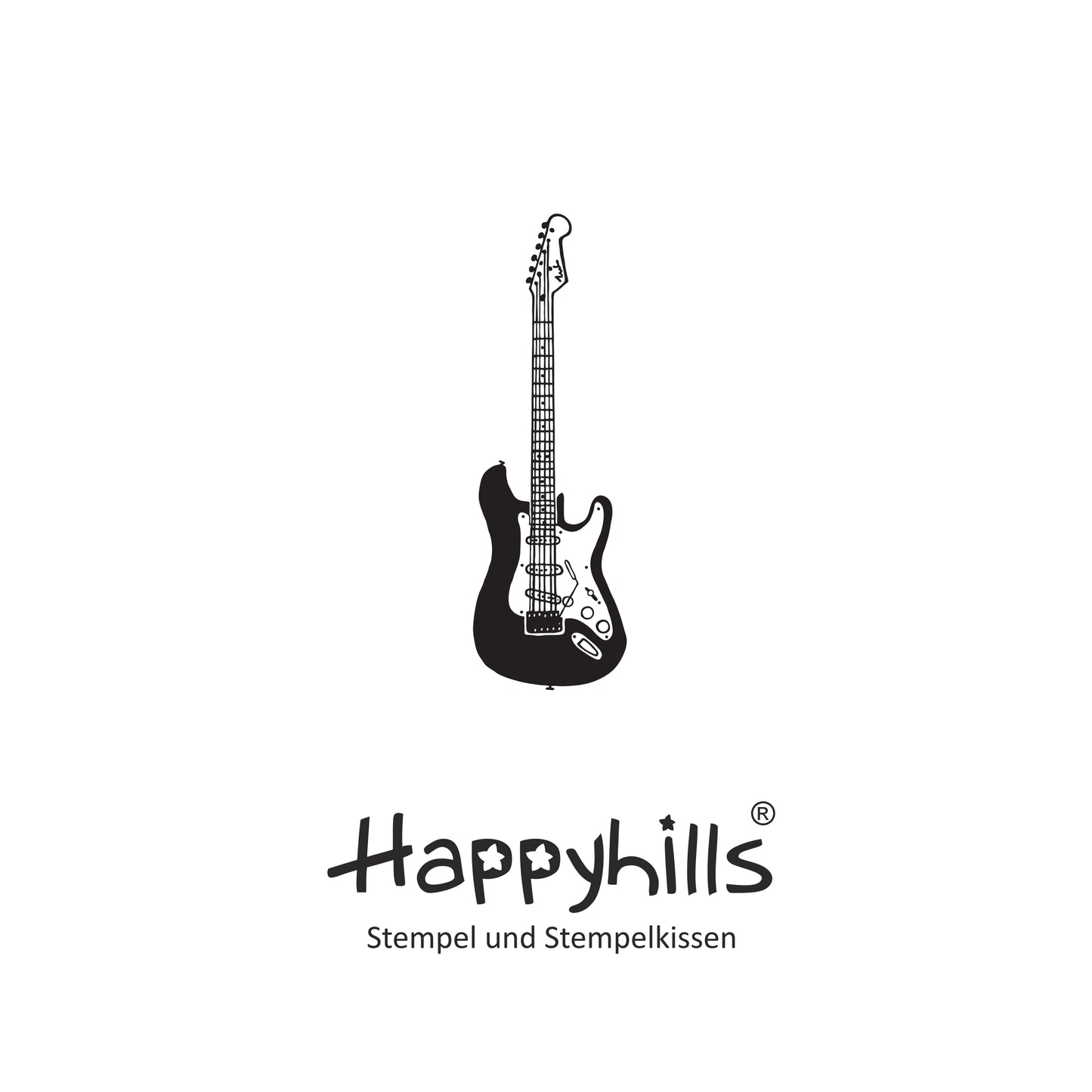 Stempel Stratocaster/E-Gitarre