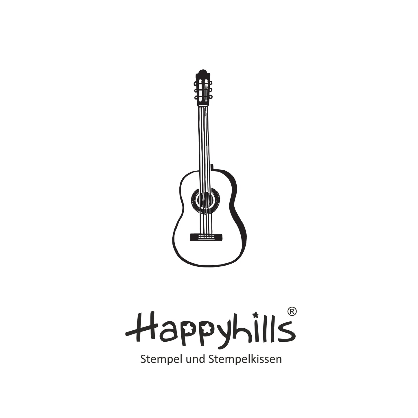 Stempel Akustikgitarre