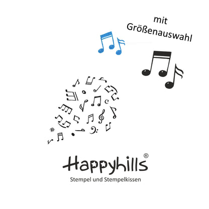Stempel Musiknoten