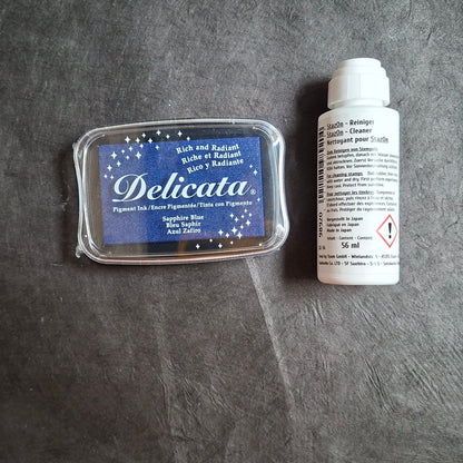 Delicata Stempelkissen Metallic Effekt mit Farbauswahl