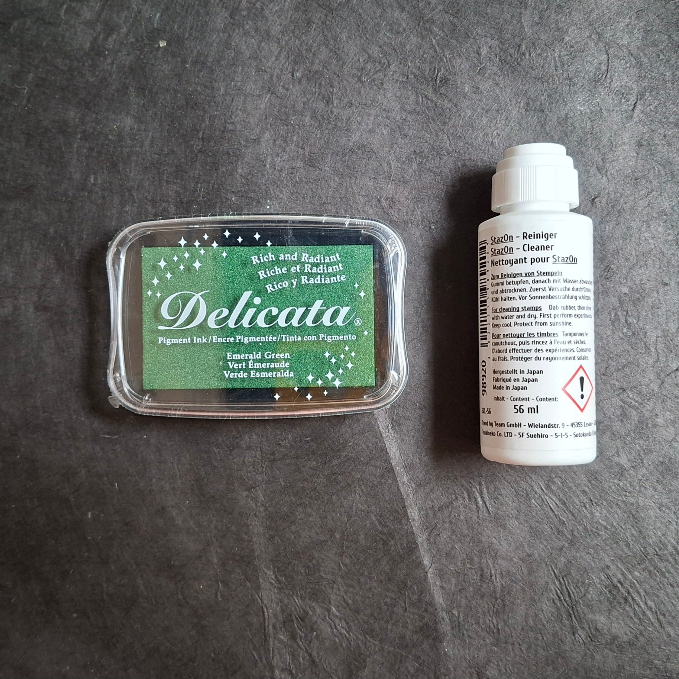 Delicata Stempelkissen Metallic Effekt mit Farbauswahl