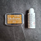 Delicata Stempelkissen Metallic Effekt mit Farbauswahl