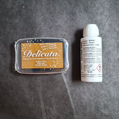 Delicata Stempelkissen Metallic Effekt mit Farbauswahl