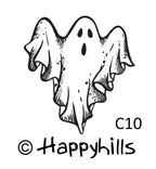 Stempel Gespenst Boo