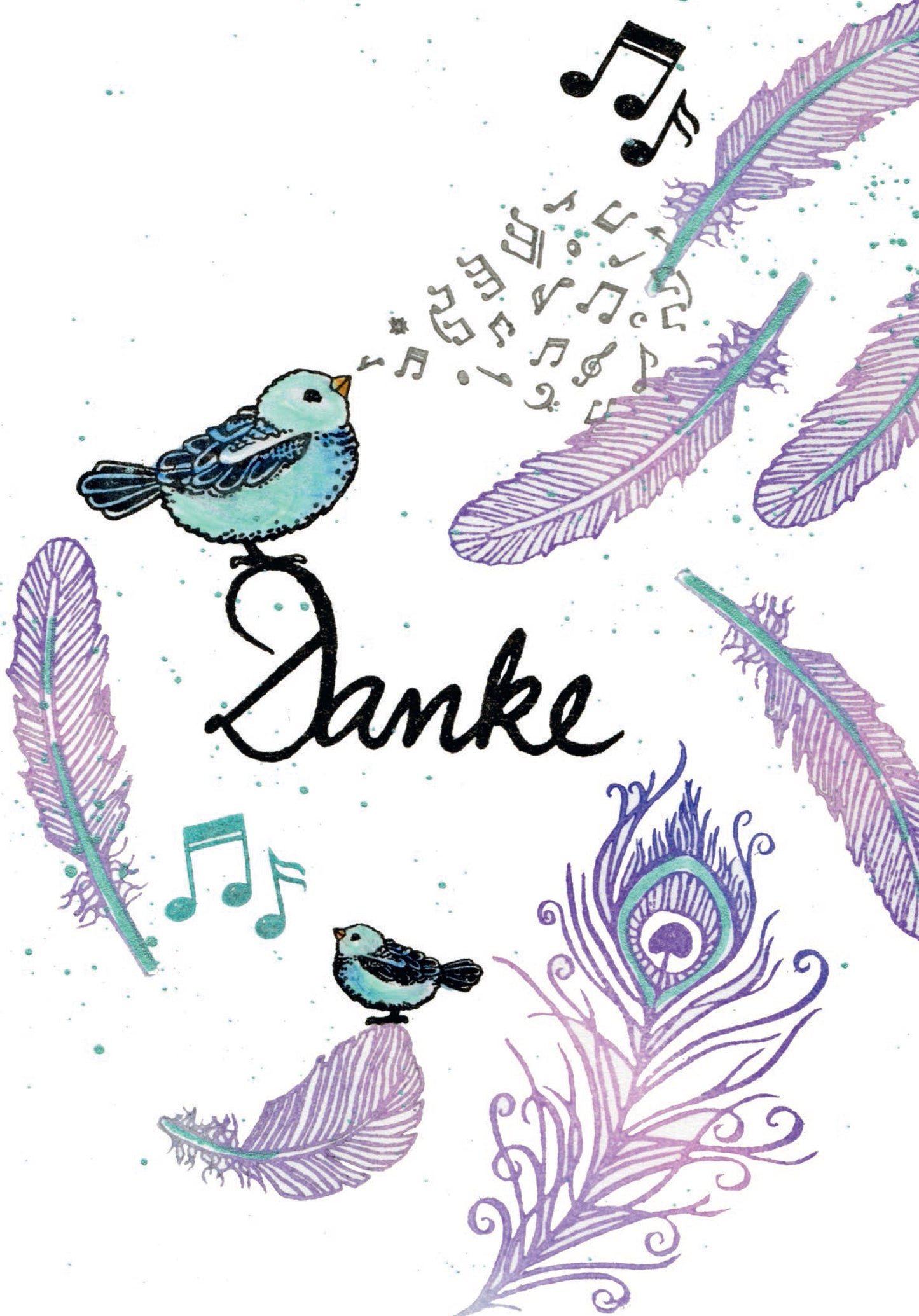 Stempel Musiknoten
