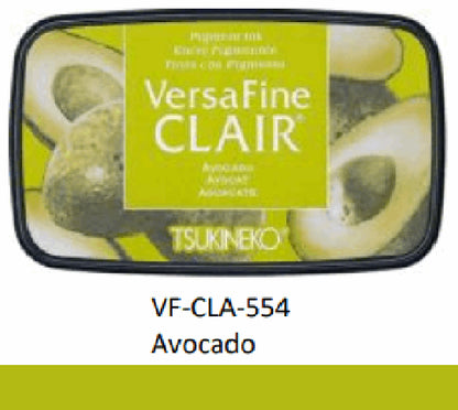 VersaFine CLAIR Stempelkissen mit großer Farbauswahl