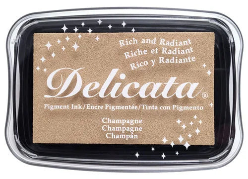 Delicata Stempelkissen Metallic Effekt mit Farbauswahl