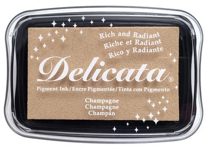 Delicata Stempelkissen Metallic Effekt mit Farbauswahl