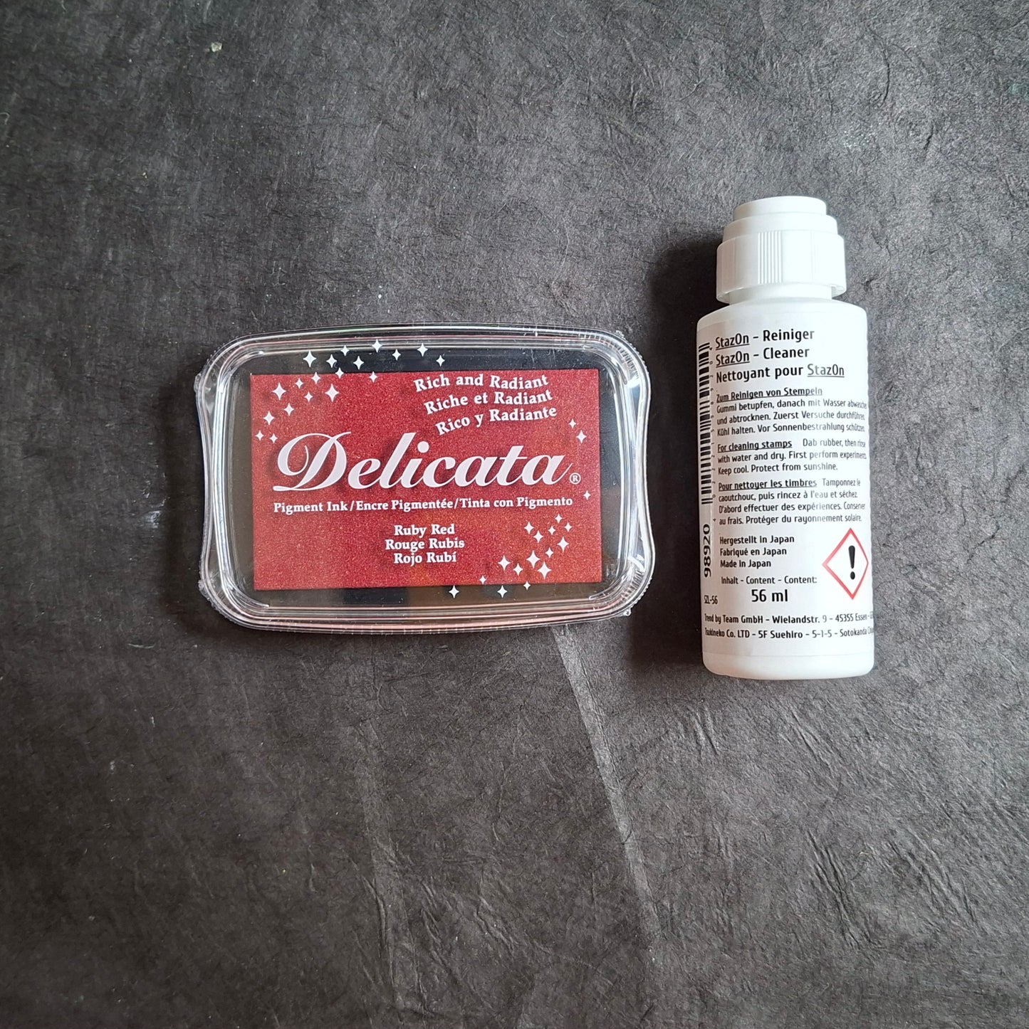 Delicata Stempelkissen Metallic Effekt mit Farbauswahl