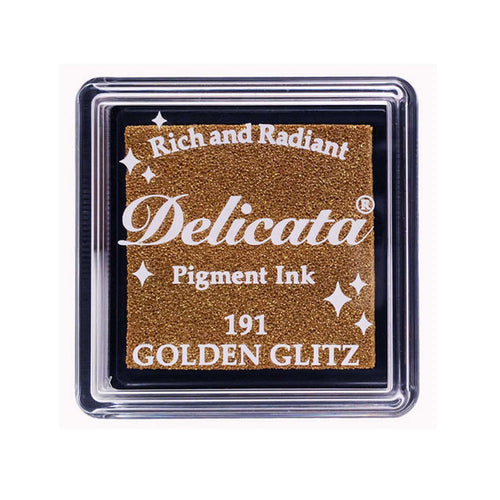 Delicata Stempelkissen Golden Glitz Metallic Effekt