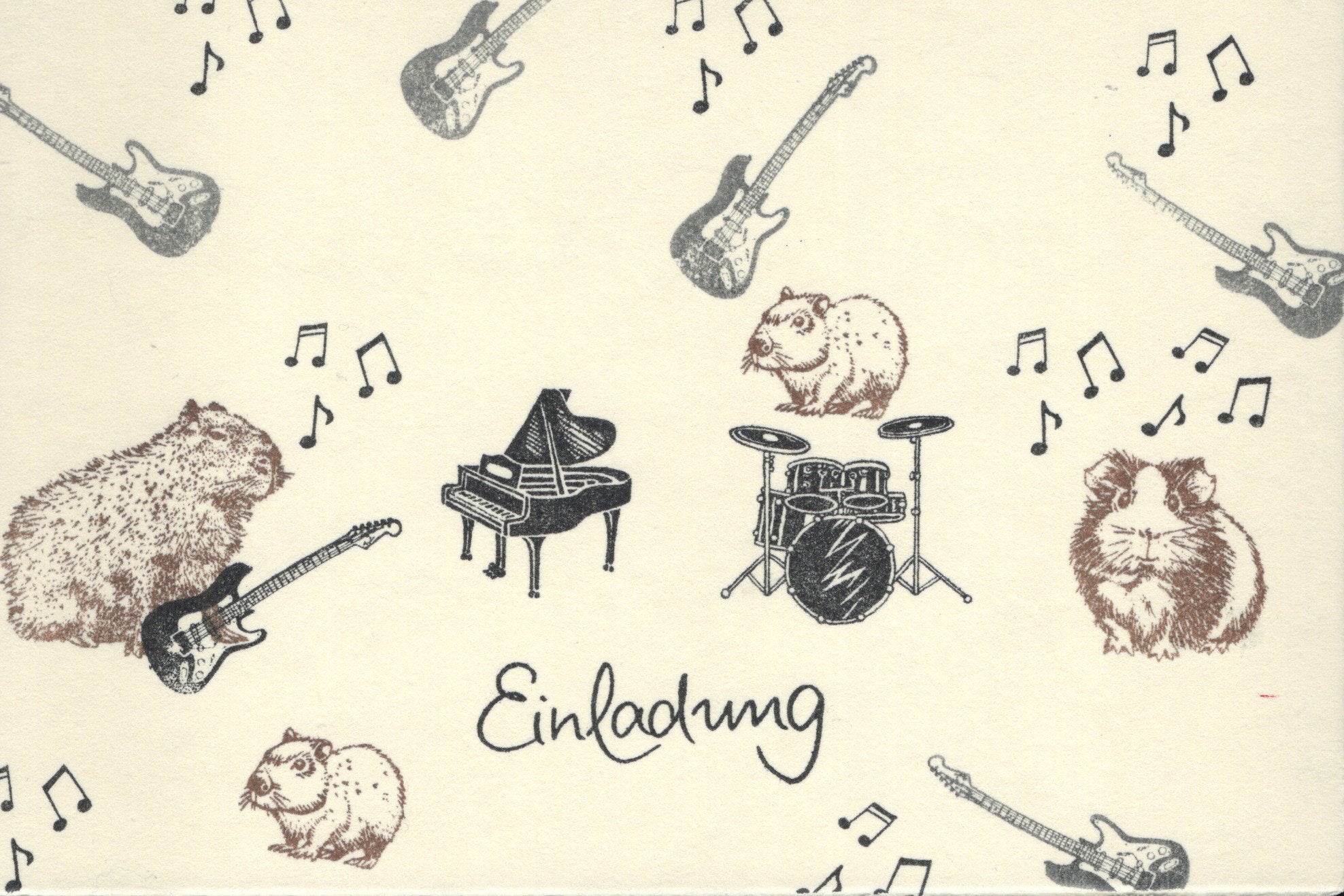 Stempel Stratocaster/E-Gitarre