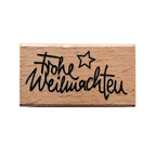 Stempel Frohe Weihnachten