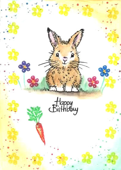 Stempel Happy Birthday