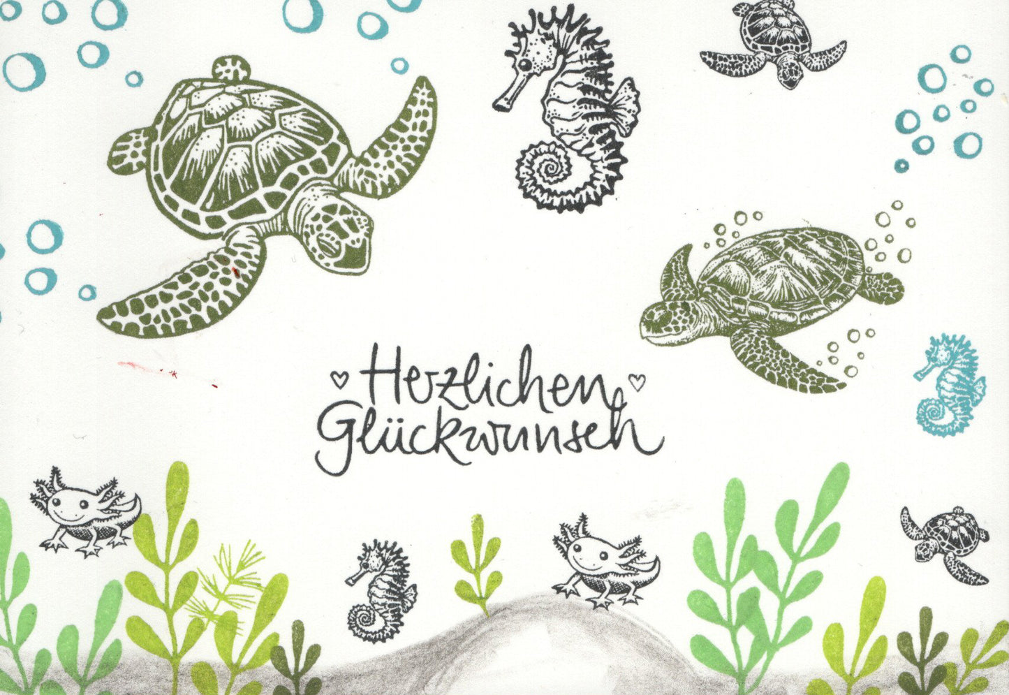Stempel Koralle