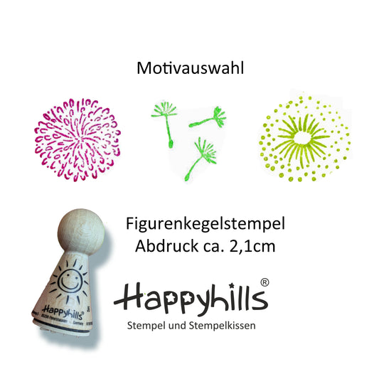 Kegelstempel Pusteblumen Auswahl oder Set