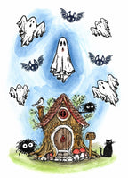 Stempel Gespenst Boo