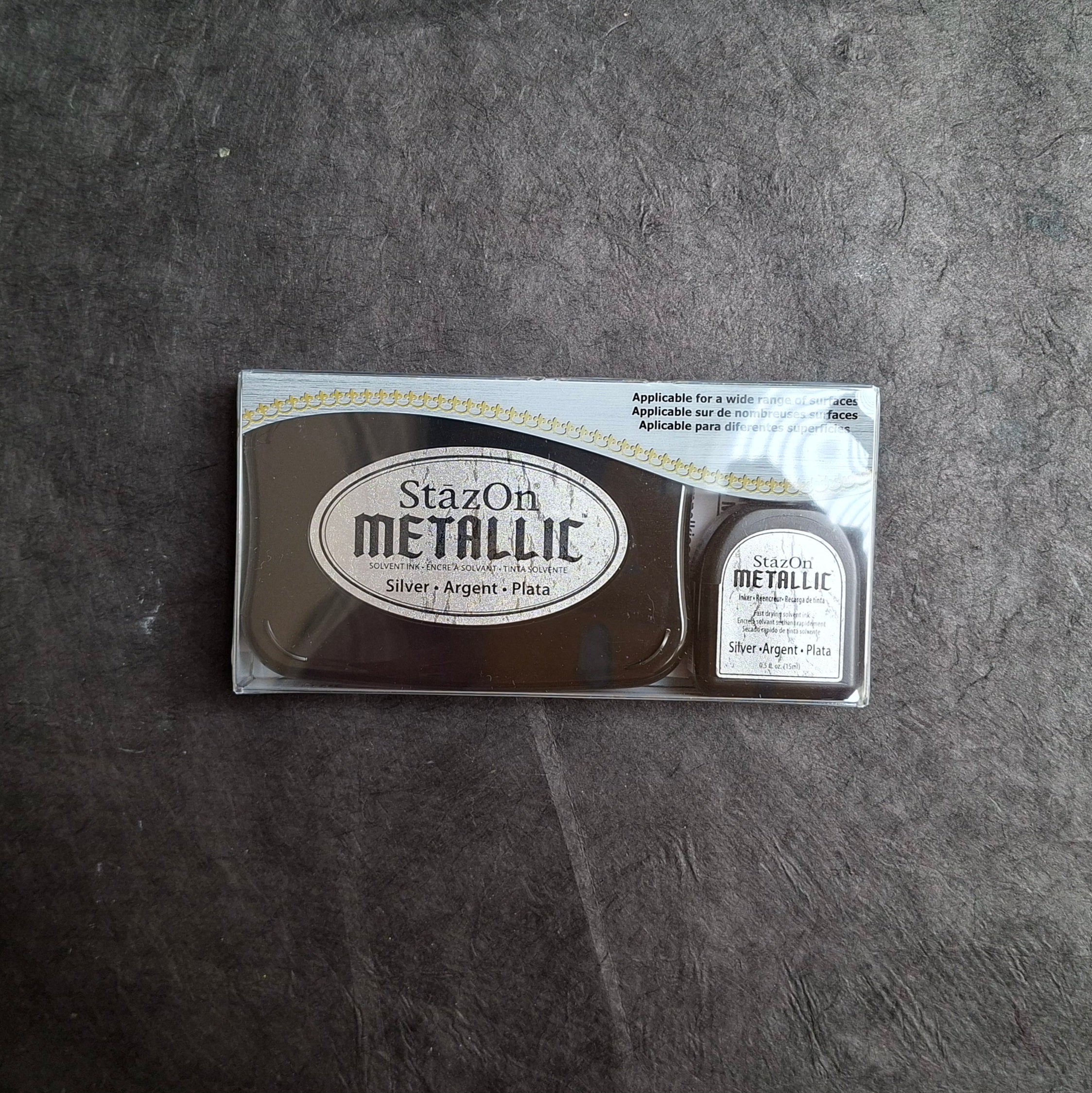 StazOn metallic Gold, Silver, Copper Stempelkissen