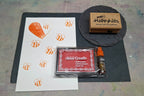 Lagerfeuer 3er Set Creativ Stempelkissen gelb-orange-rot