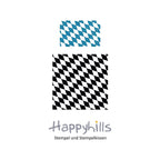 Stempel Bayernflagge Hintergrund