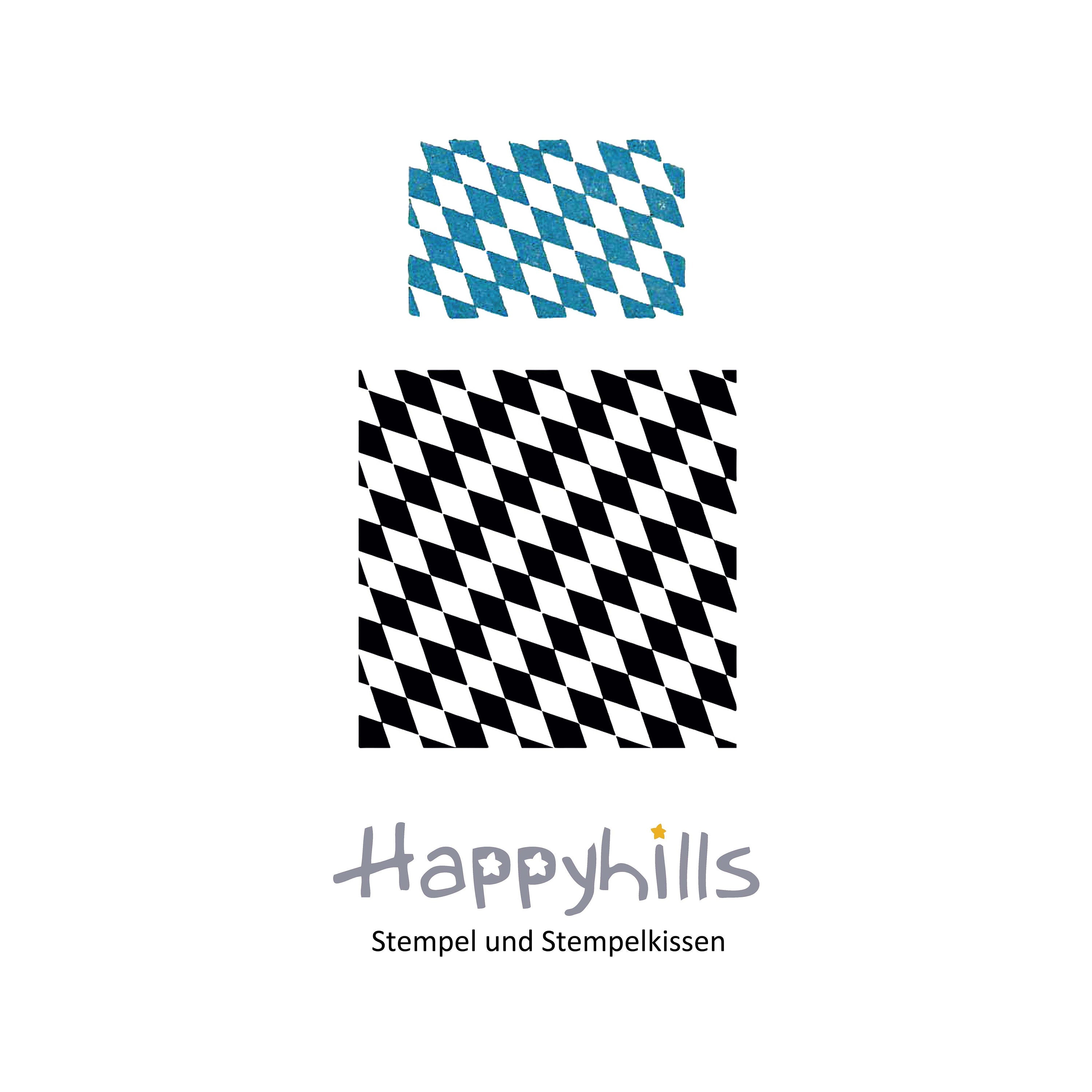 Stempel Bayernflagge Hintergrund