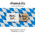 Stempel Merci dir