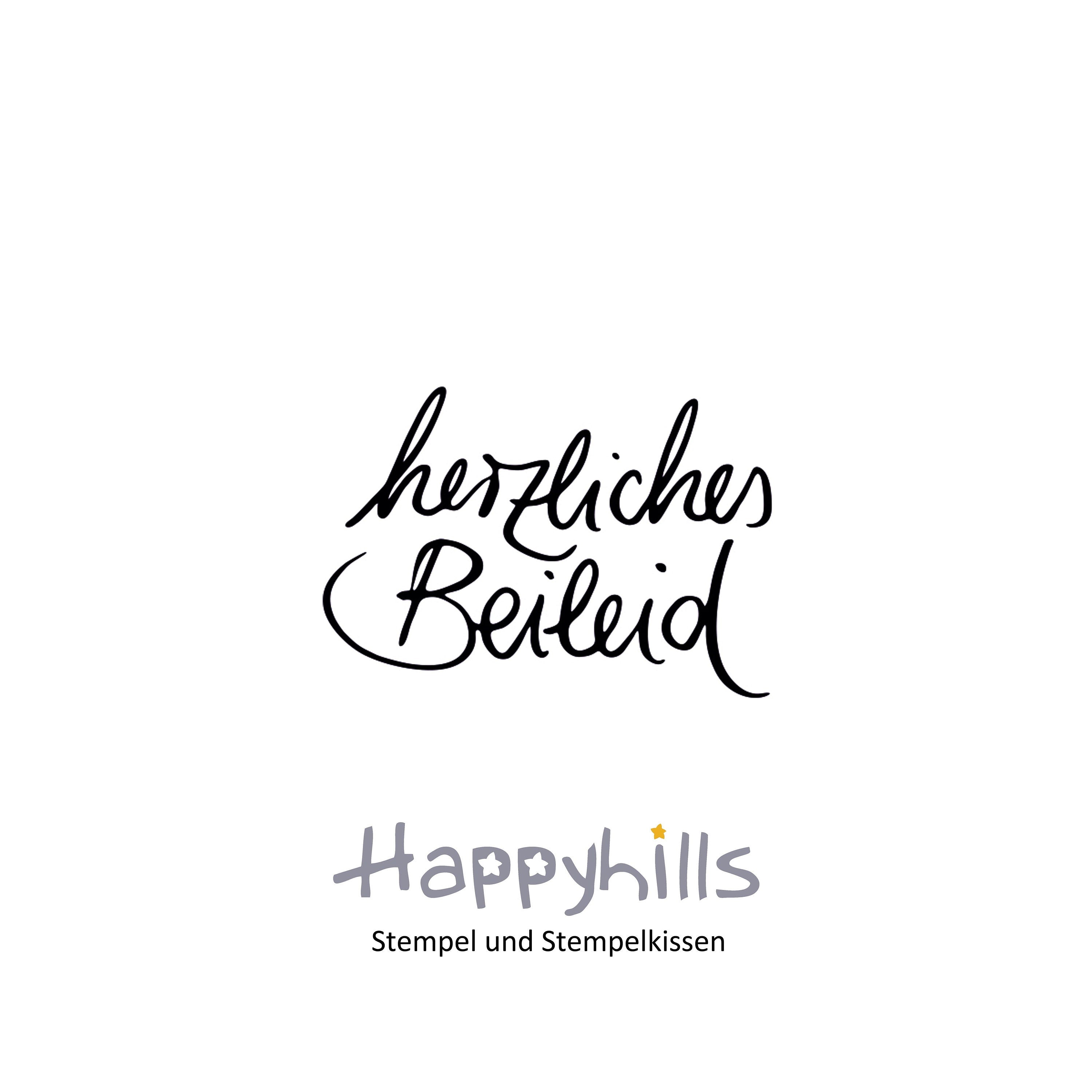 Stempel herzliches Beileid
