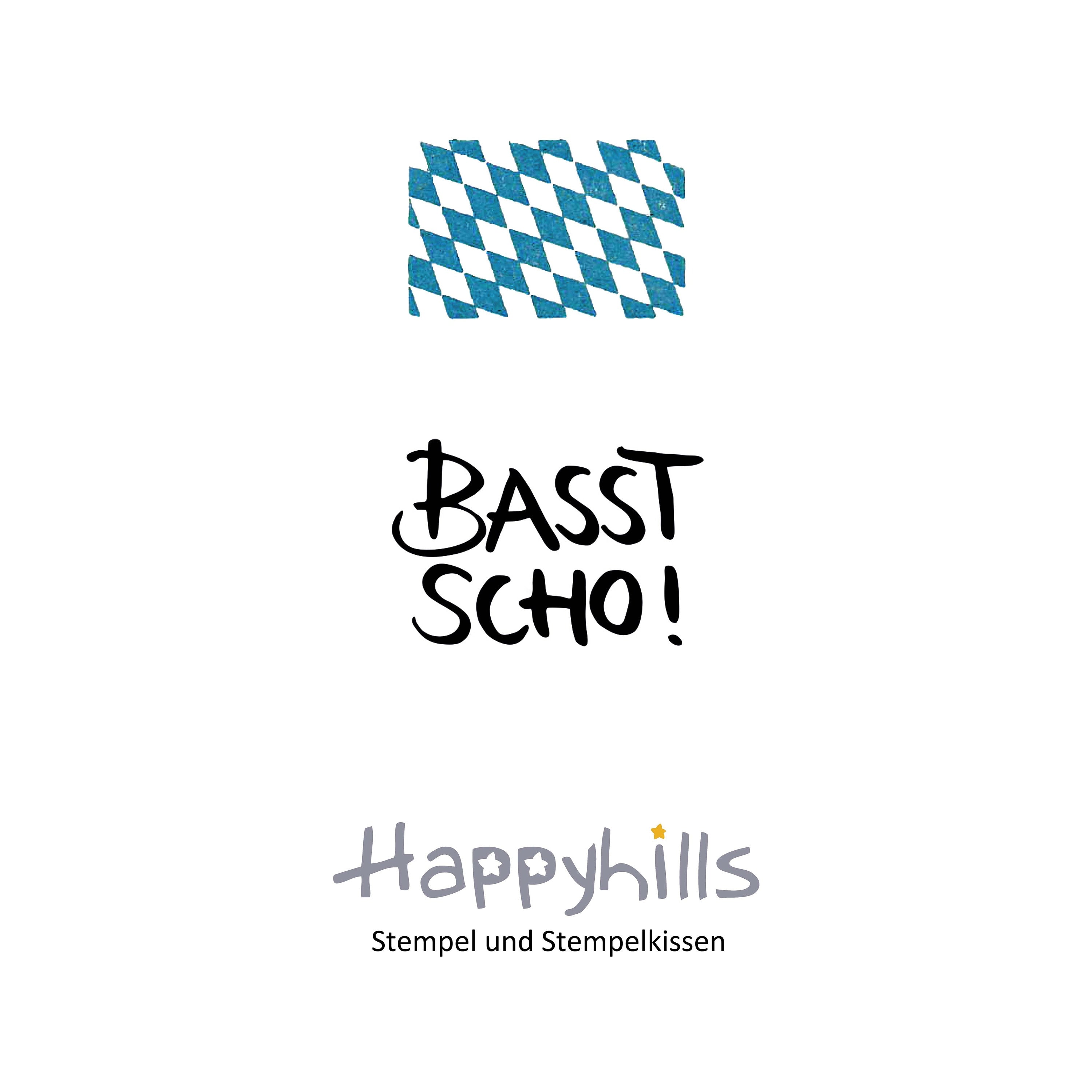 Stempel Basst scho!
