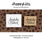 Stempel herzliches Beileid
