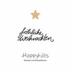Stempel fröhliche Weihnachten