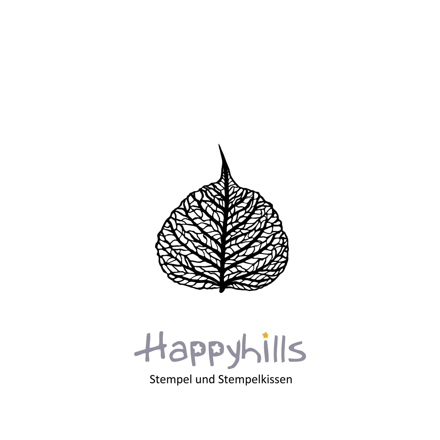 Stempel Blattskelett