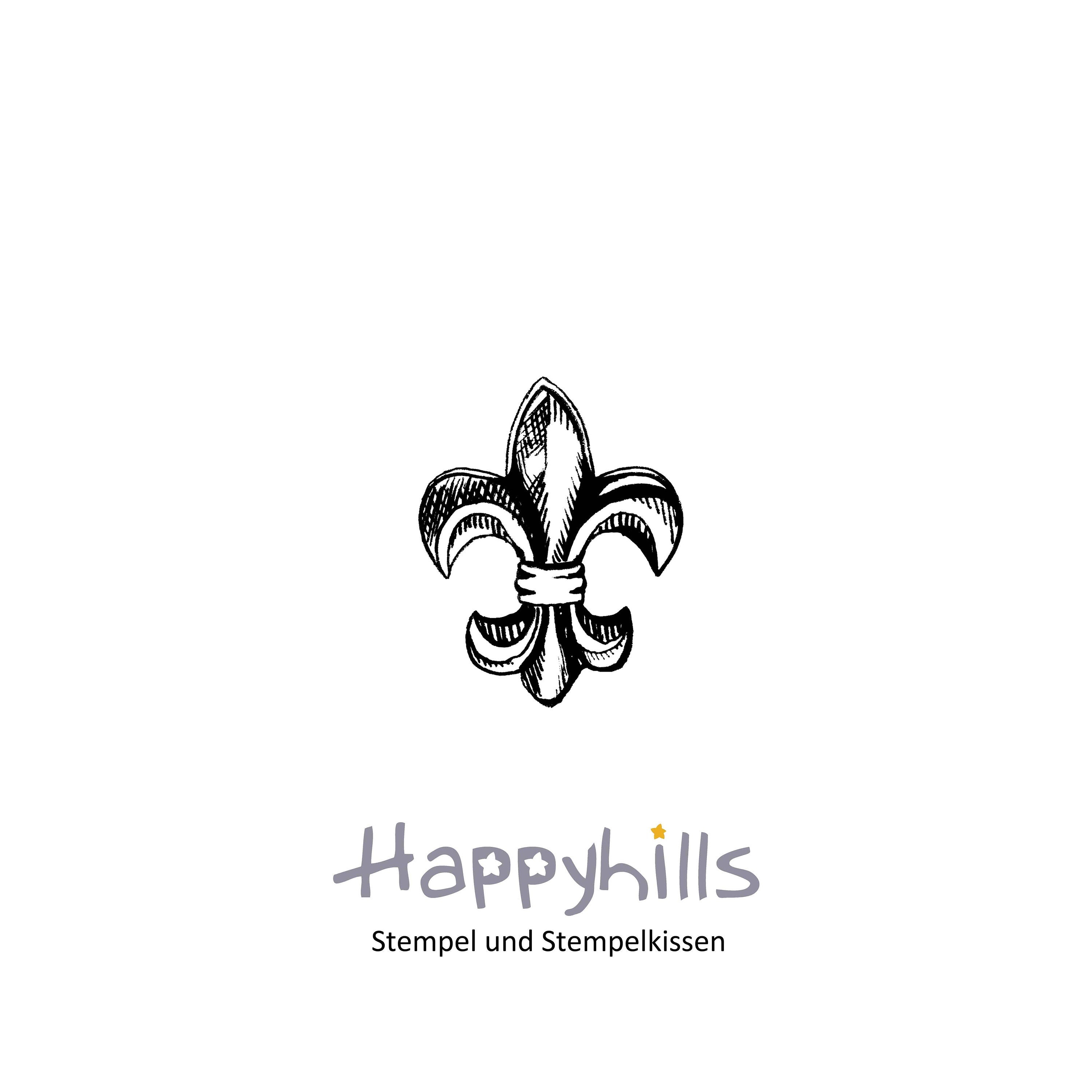 Stempel Lilie Ornament