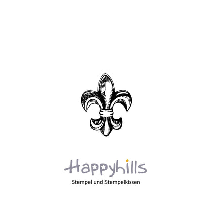 Stempel Lilie Ornament