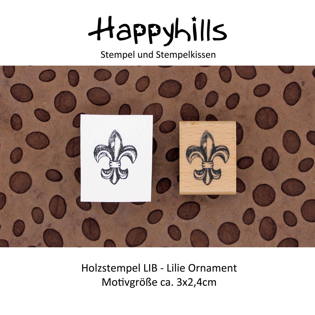 Stempel Lilie Ornament