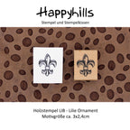 Stempel Lilie Ornament