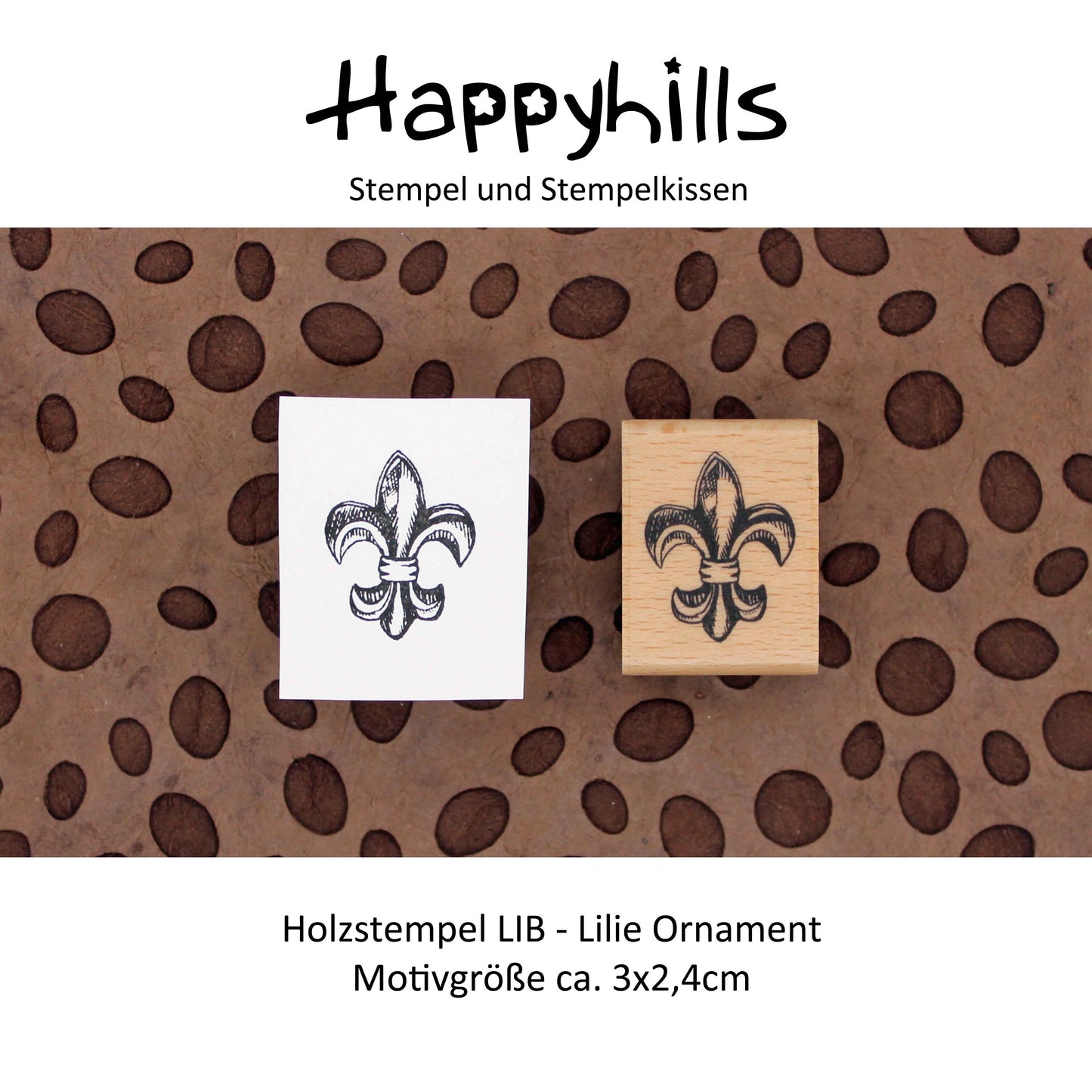 Stempel Lilie Ornament