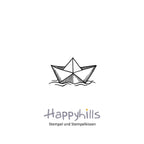 Stempel Papierschiff