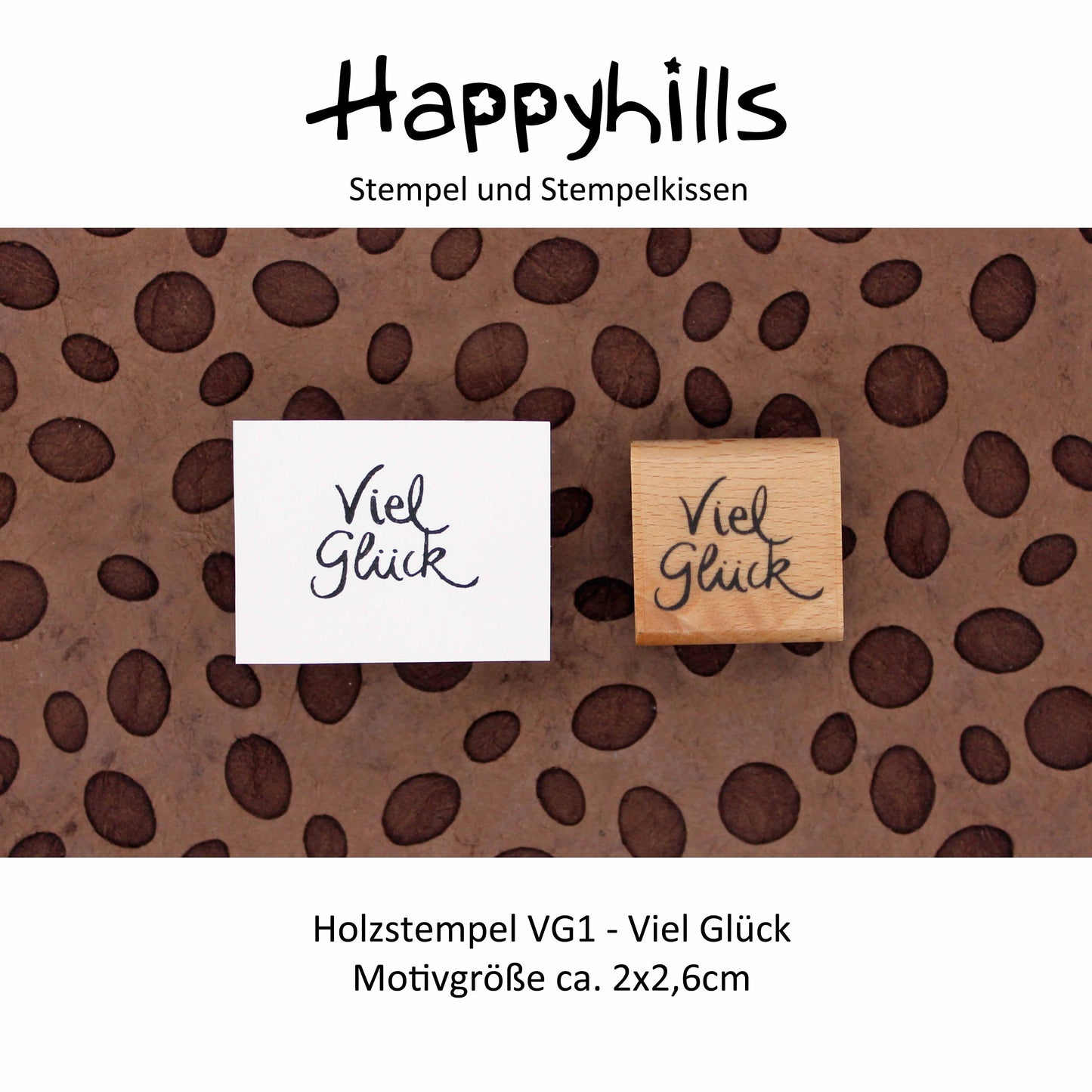Stempel Viel Glück