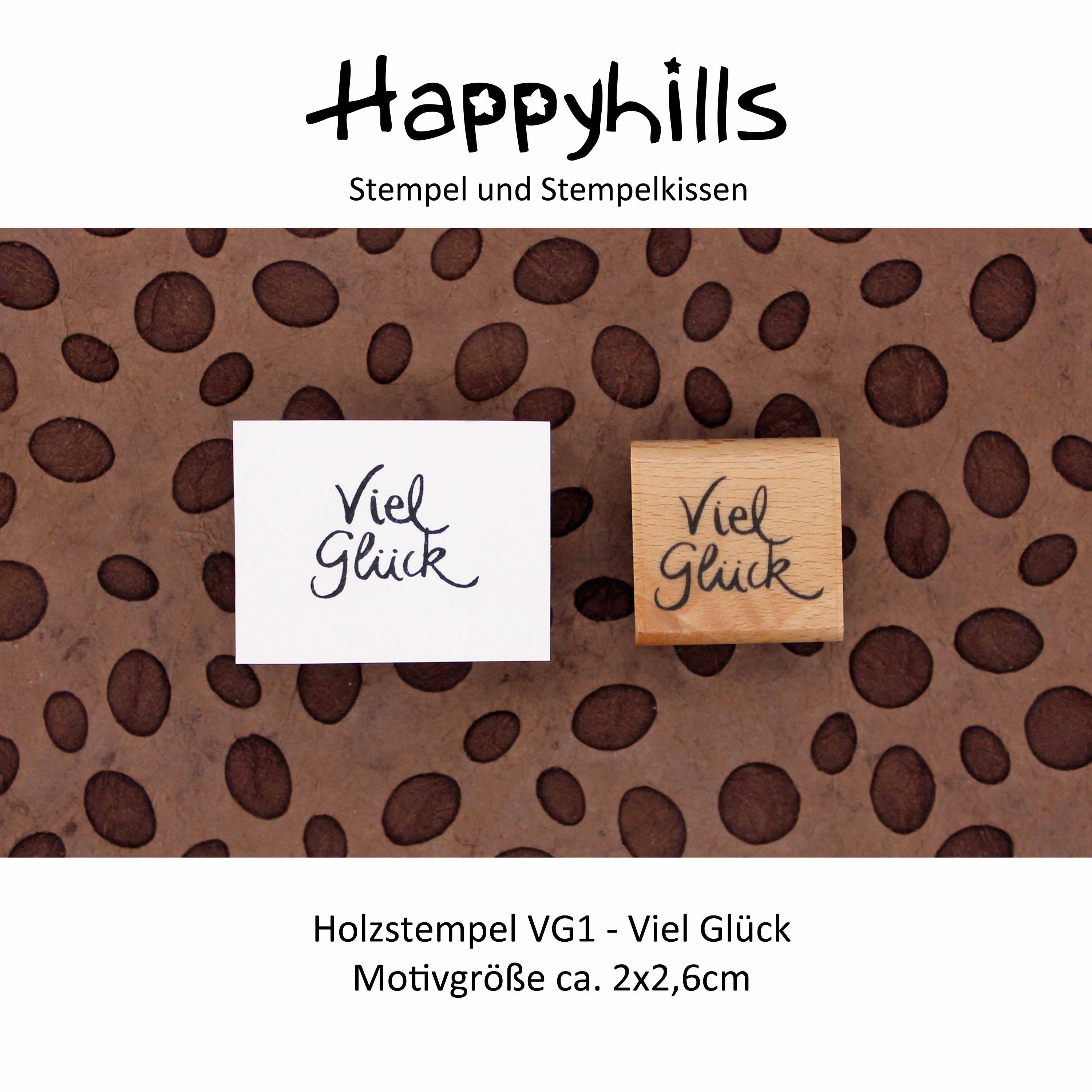 Stempel Viel Glück