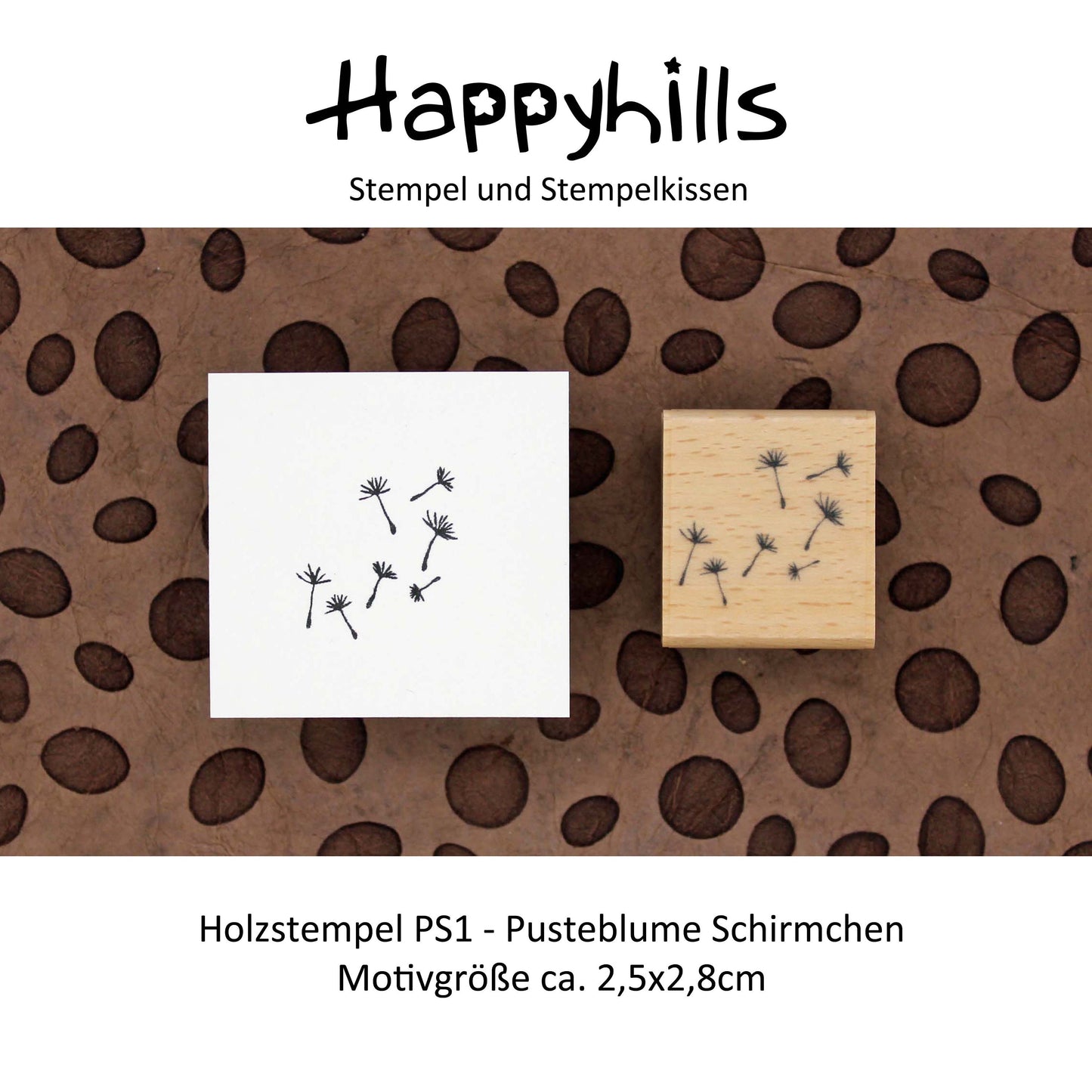 Stempel Pusteblume Schirmchen
