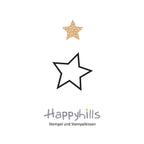 Stempel Sternchen Outline
