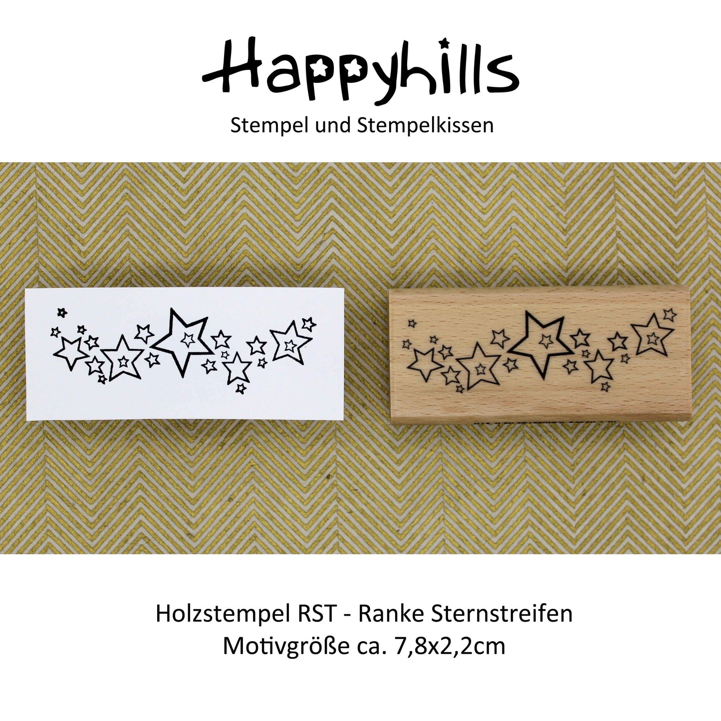 Stempel Ranke Sternchen