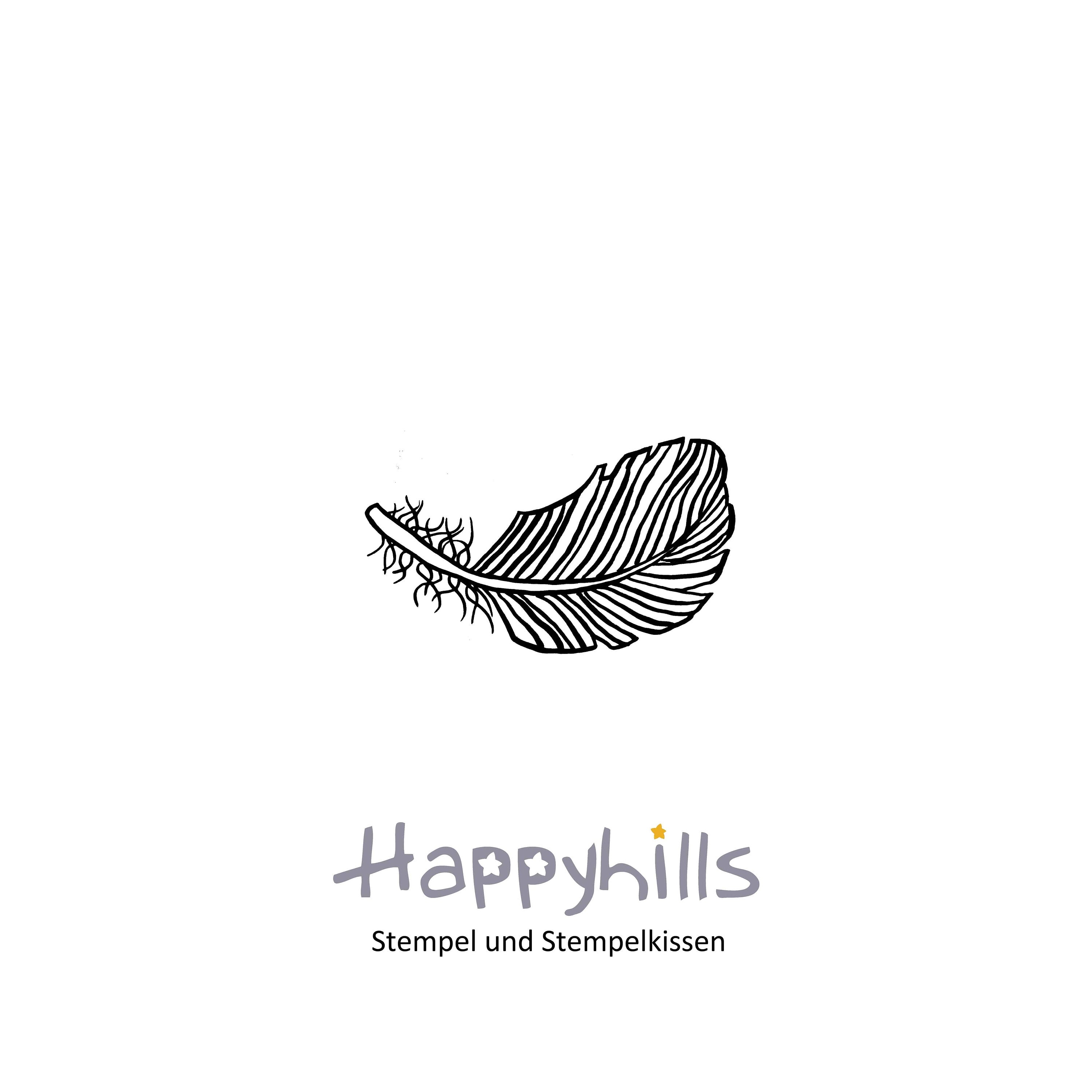 Stempel Daunenfeder