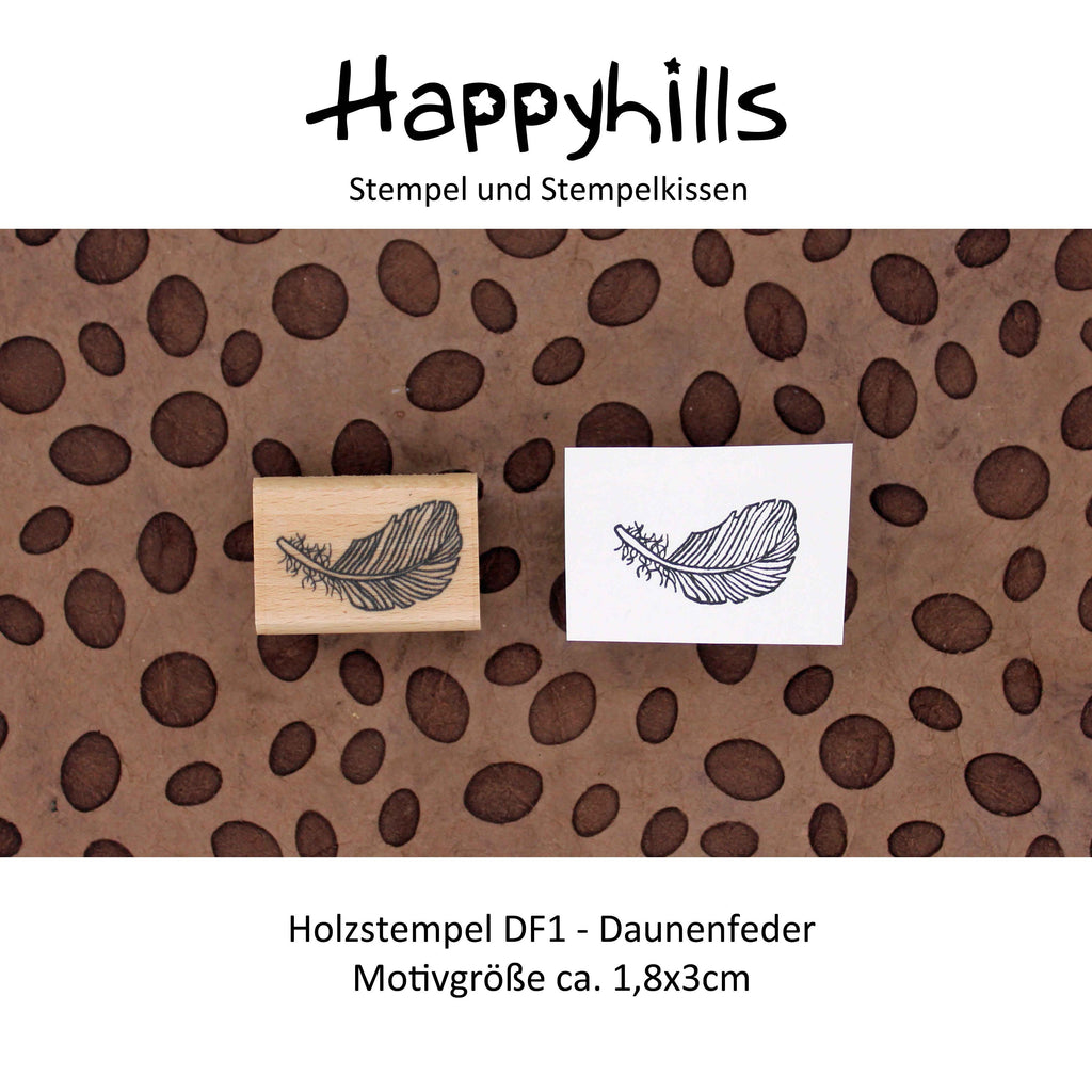 Stempel Daunenfeder
