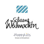 Stempel Scheene Weihnachtn
