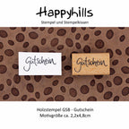 Stempel Gutschein