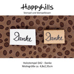 Stempel Danke