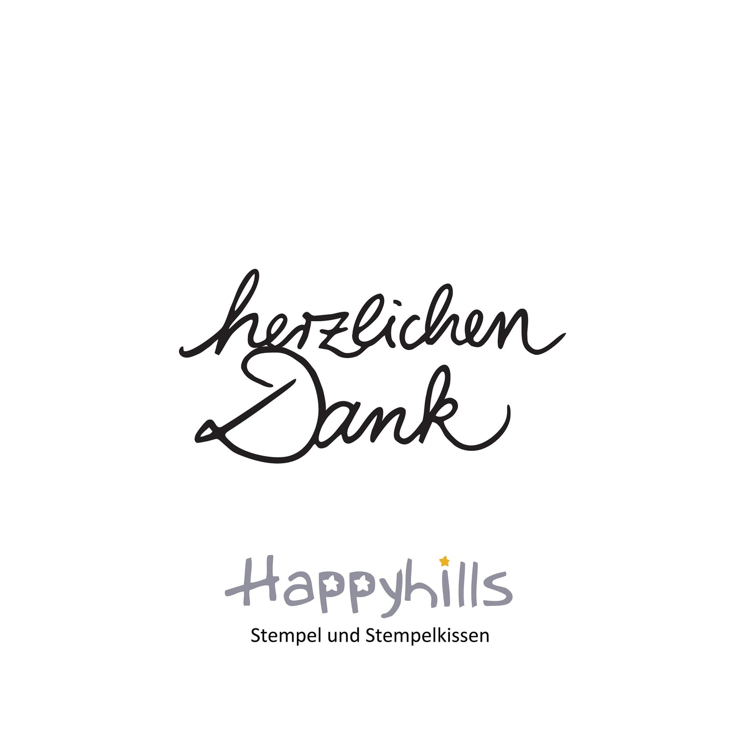 Stempel herzlichen Dank